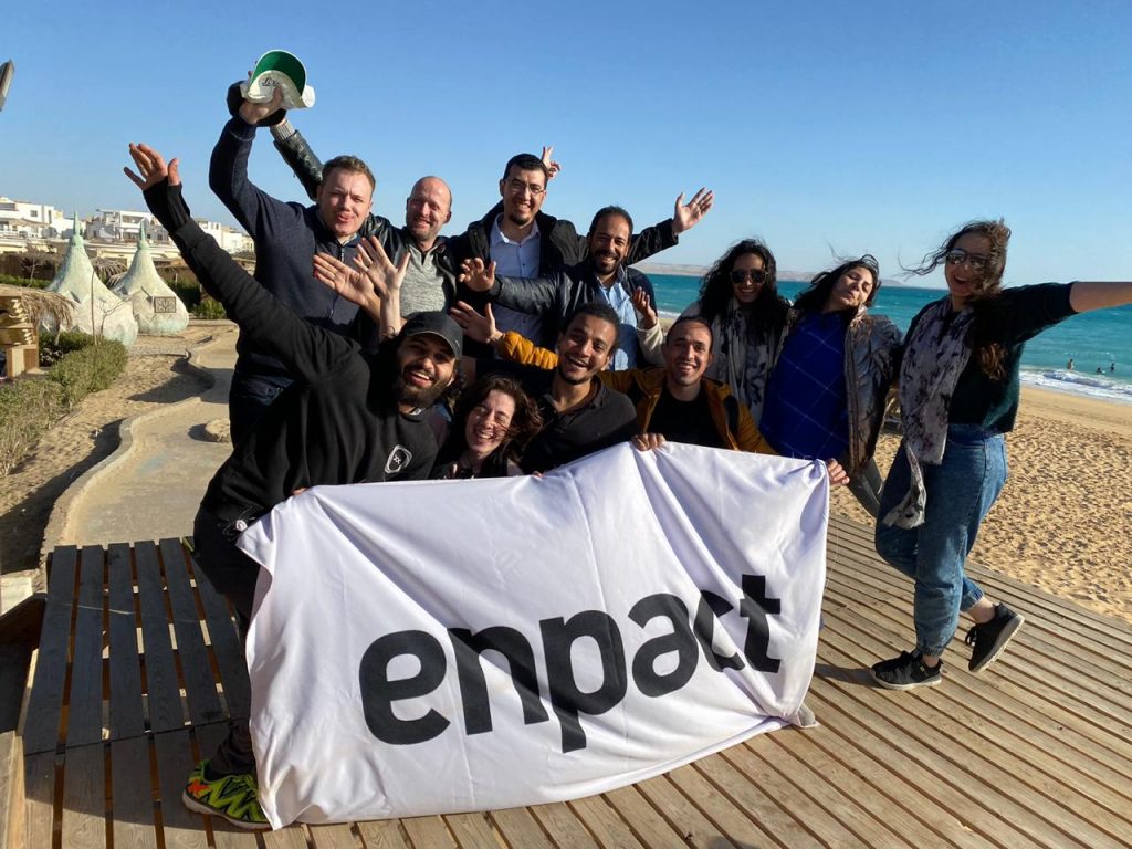 Enpact startup mentoring team picture